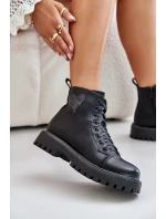 Boty Na Zip S Dekorativním Černé model 21671148 - Boto