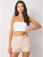 DHJ SN 13193 šortky.13P béžová