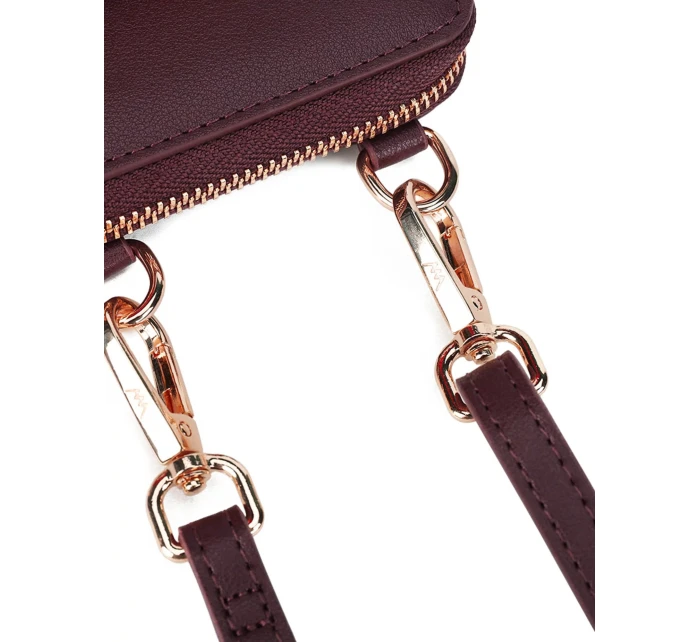 Dámská crossbody peněženka Vuch Rosia Dark Wine