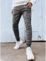 Pánské světle šedé teplákové kalhoty Dstreet model 21975788 - FashionStreet