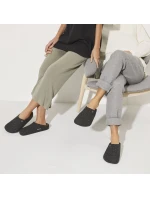 Birkenstock Zermatt Cozy Home Anthracite vlněné plstěné pantofle regular wide (1014938) Birkenstock Zermatt Cozy Home Anthracite vlněné plstěné pantofle regular wide (1014938)