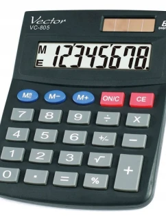 Kalkulačka Vector Office VC-805 černá