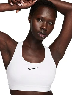 Sportovní podprsenka Nike Swoosh Medium bílá, velikost 100 XS model 22546251 - No name