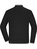 College bunda z bio bavlny 02. black/black model 22446272 - Daiber