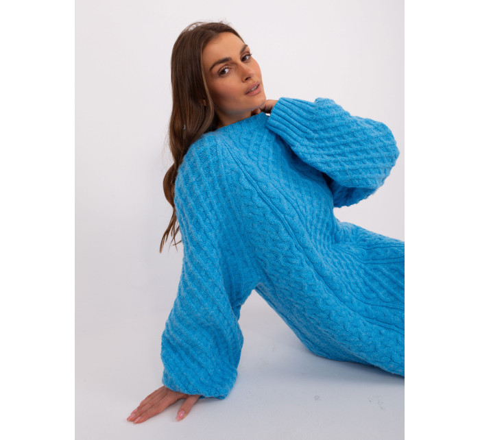 Sweter AT SW  niebieski model 18884768 - FPrice