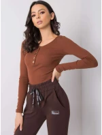 Halenka RV BZ 6065.80P tmavě hnědá Halenka RV BZ 6065.80P tmavě hnědá