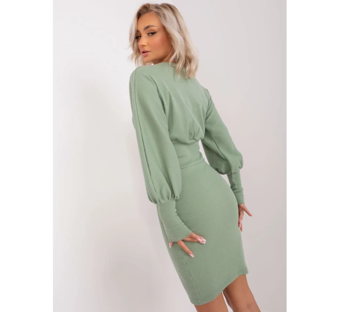 Šaty RV SK 6079.65 pistácií