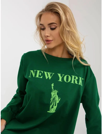 Mikina VI BL model 17848763 tmavě zelená - FPrice