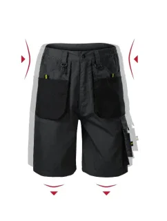 Ranger pracovní šortky pánské ebony gray