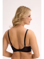 JESSIA 1229 BLACK SOFT BALCONETTE BRA