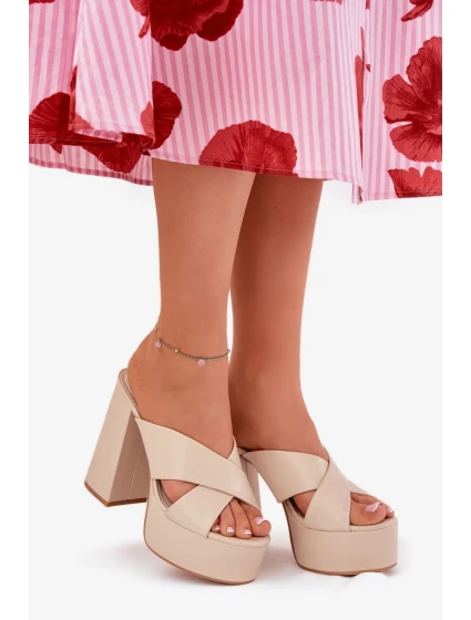 Pantofle model 211716 Step in style Pantofle model 211716 Step in style