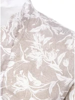 Pánská hnědá košile FashionStreet DX2257