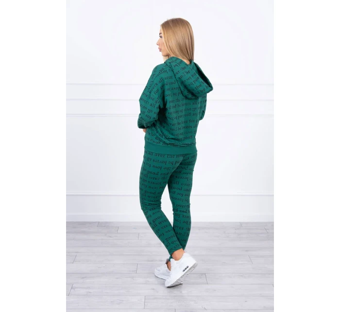 Zelená sada s potiskem