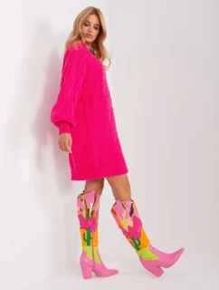 Sweter AT SW model 21326955 fuksjowy - FPrice