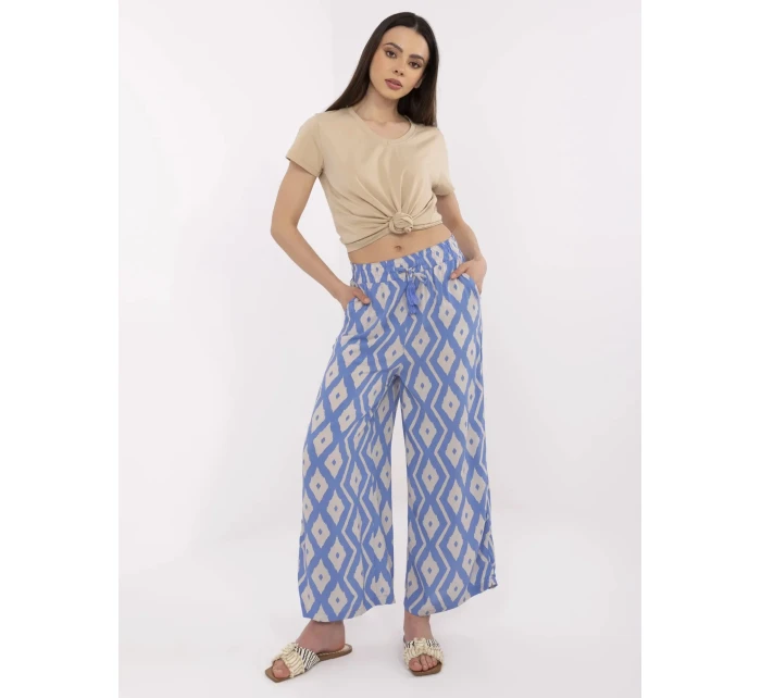 Kalhoty D73771M62237H modré Kalhoty D73771M62237H modré