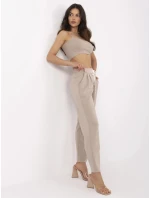 Kalhoty DHJ SP model 21034934 béžové - FPrice Kalhoty DHJ SP model 21034934 béžové - FPrice