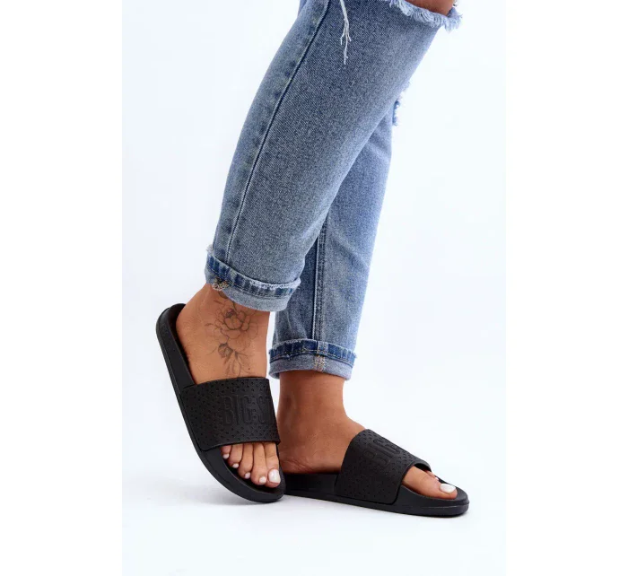 Dámské žabky Cross Jeans Black Dámské žabky Cross Jeans Black