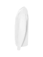 Crew mikina unisex bílá