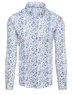 Pánská neformální bílá košile FashionStreet DX2670