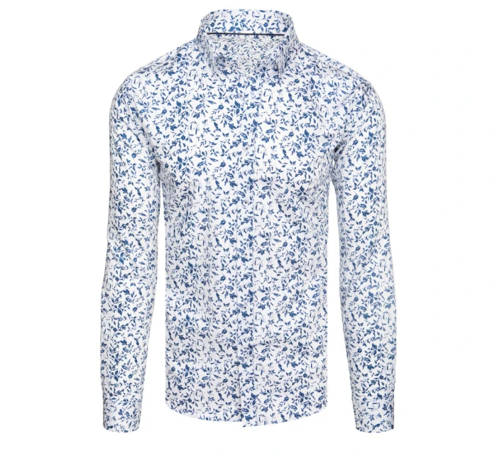 Pánská neformální bílá košile FashionStreet DX2670