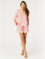 Pyžamo Key LNS 564 A26 kr/r S-XL na zip