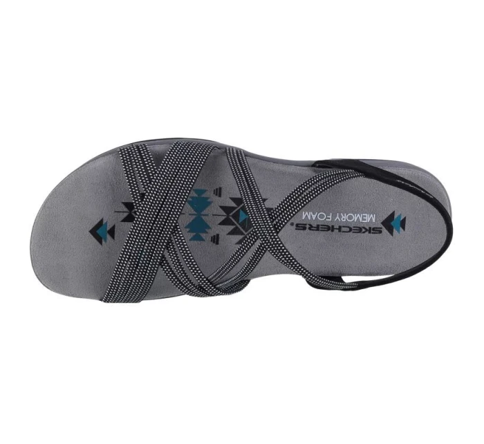 Skechers Reggae Slim - Turn It Up 163117-BLK Black 36 Skechers Reggae Slim - Turn It Up 163117-BLK Black 36