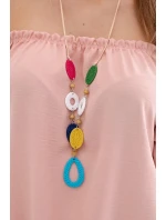 Španělská halenka s ozdobnými rukávy pudrově růžová Španělská halenka s ozdobnými rukávy pudrově růžová