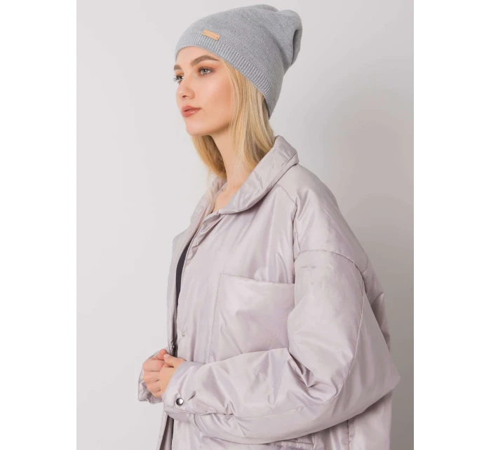 Dámská čepice.40P šedá