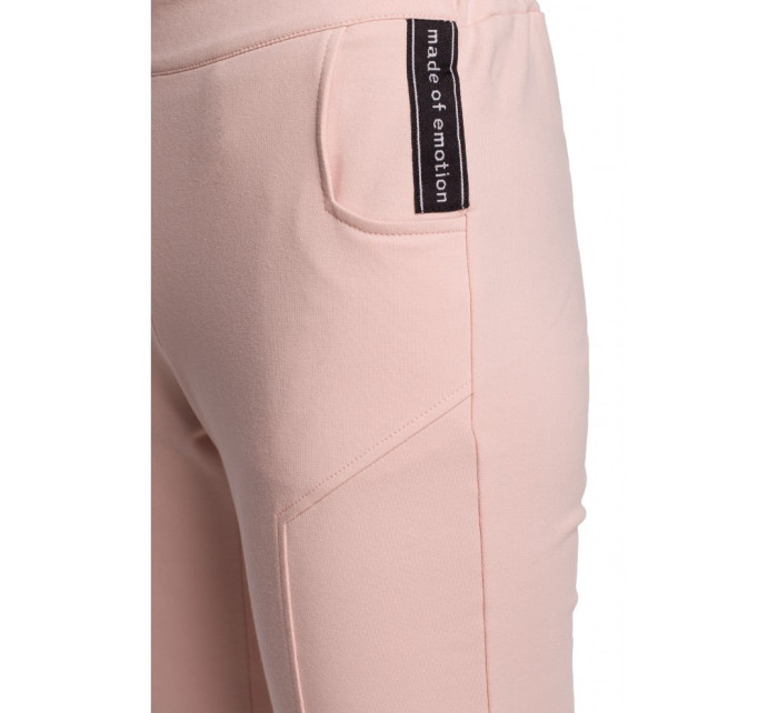 M493 Kalhoty s dělenými nohavicemi - candy pink