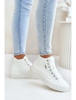 Zateplené Dámské Tenisky S Prošíváním Big Star Bílé