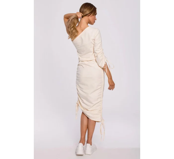 Made Of Emotion Šaty M580 Creme