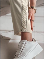 Dámské široké žebrované kalhoty  Dstreet model 21985782 - FashionStreet