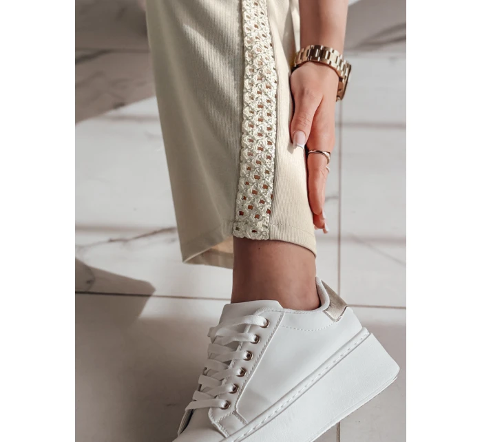 Dámské široké žebrované kalhoty  Dstreet model 21985782 - FashionStreet