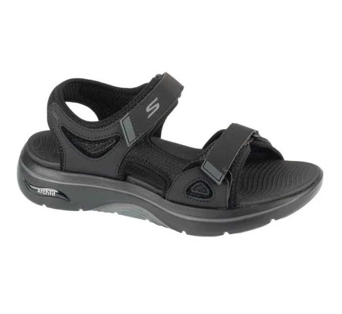 Sandály Skechers Go Walk Arch Fit 2.0 - Capistrano 229309-BBK Black 40 Sandály Skechers Go Walk Arch Fit 2.0 - Capistrano 229309-BBK Black 40