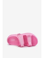 Dámské Pěnové Sandály Se Zipem Big Star Růžové model 21695310 - Big Star Shoes Dámské Pěnové Sandály Se Zipem Big Star Růžové model 21695310 - Big Star Shoes