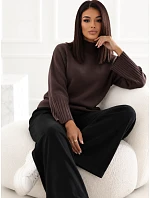 Sweter IR SW model 22550461 brązowy - FPrice Sweter IR SW model 22550461 brązowy - FPrice