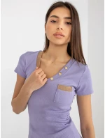 Tričko RV TS 8543.12P světle fialová