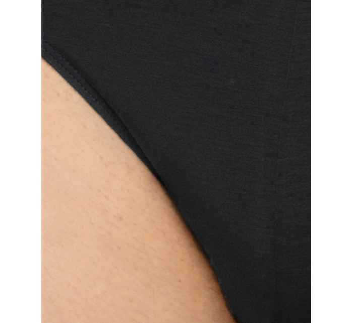 Pánské slipy z Pima bavlny ATLANTIC Mini 2Pack - černé