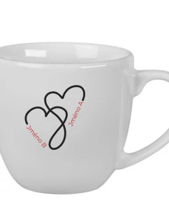 Personalizovaný keramický hrnek 400 ml pro zamilované