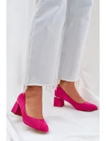 Dámské lodičky na podpatku / Fuchsiová  model 21075745 - SEASTAR