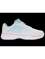 Tenisky K-swiss EXPRSLIGHT3 HB PADEL WHITE/SOFT NEON BLUE/NEON BUBLE GUM-M (98900-146-M)