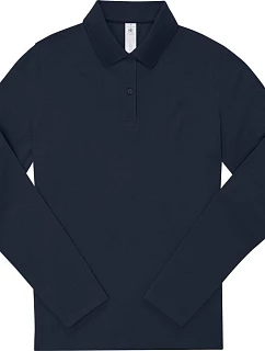 B&C My Polo 210 LSL /women Dámské těžké piqué polo s dlouhým rukávem model 22484609 navy