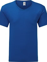 Fruit of the Loom Iconic 150 V-Neck T Tričko s výstřihem do V 16.1442 royal blue