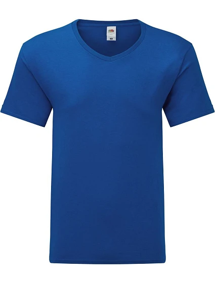 Fruit of the Loom Iconic 150 V-Neck T Tričko s výstřihem do V 16.1442 royal blue Fruit of the Loom Iconic 150 V-Neck T Tričko s výstřihem do V 16.1442 royal blue