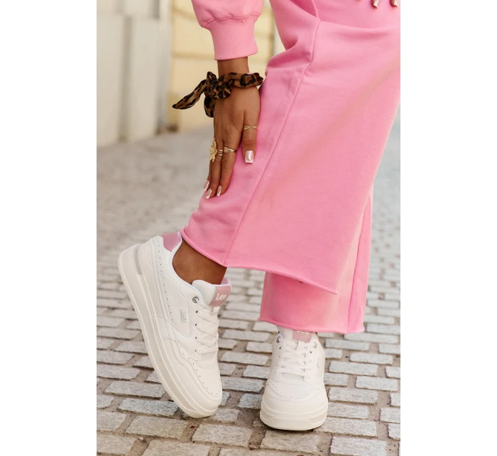 Dámské Tenisky Na Platformě LEE EMMA WOMEN LOW 50251014.00L Bílé