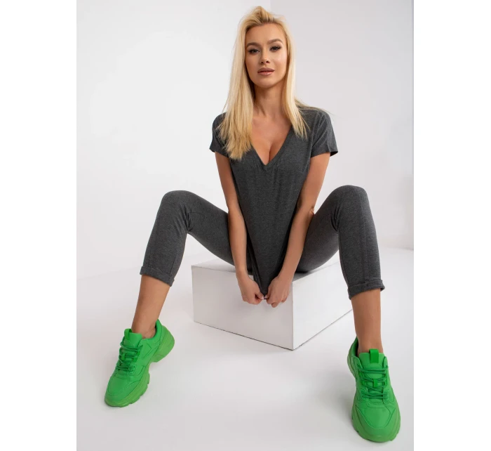 Tričko RV TS 4832.28P tmavě šedá