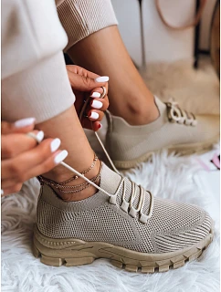 Dámské tenisky khaki model 22540734 - FashionStreet