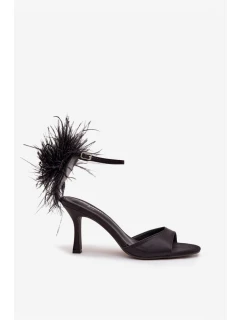 Sandály na podpatku model 222268 Step in style