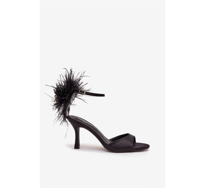 Sandály na podpatku model 222268 Step in style Sandály na podpatku model 222268 Step in style