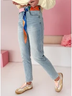 Dámské džínové kalhoty mom fit NEWGEN blue FashionStreet UY2470